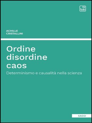 cover image of Ordine disordine caos